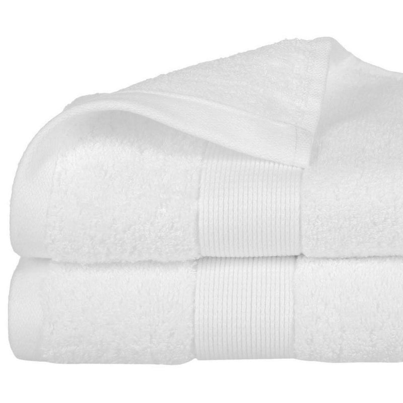Håndklæde Atmosphera Bomuld Hvid 450 g/m² (50 x 90 cm)