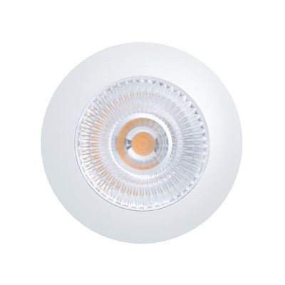 LEDlife Unni68 møbelspot - Hul: Ø5,6 cm, Mål: Ø6,8 cm, RA95, mat hvid, 12V DC - Kulør : Ekstra varm