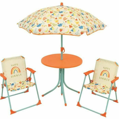 Spisebordsæt med stole Fun House Fruity's Ø 46 cm Børns