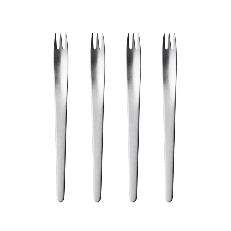 Se Georg Jensen Arne Jacobsen kagegaffel 4-pak ✔ Kæmpe udvalg i Georg Jensen ✔ Hurtig levering: 1 - 2 Hverdage samt billig fragt - Varenummer: KTT-39100-01 og barcode / Ean: &