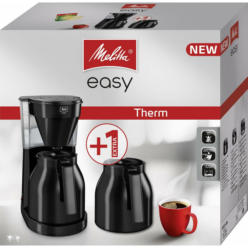 Drip Coffee Machine Melitta Easy Therm II Sort 1050 W 1 L