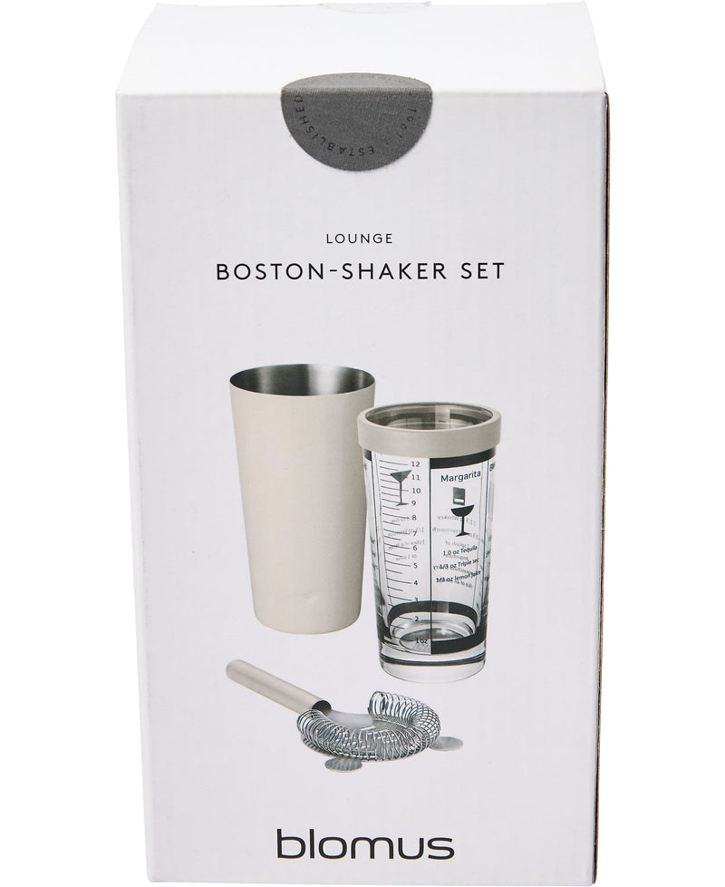 Se Blomus Boston Shaker Set Lounge- Moonbeam Str H 29 cm, V 0,5 L - Shakere ❤ Stort online udvalg i Blomus ❤ Meget billig fragt og hurtig levering: 1 - 2 hverdage - Varenummer: MGS-S00598972 og barcode / Ean: 4008832787430 på lager - Udsalg på Bolig - Borddækning - Bar & vin - Shakere Spar op til 56% - Over 1160 kendte mærker på udsalg