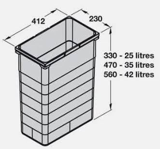 Se billige Ninka systemer, løse spande og tilbehør på udsalg! 42 Liter H560x412x230. Stort udvalg i HouseZone. Køb online med tilbud og billig fragt. Hurtig levering: 1-2 hverdage. Varenummer: HOUZON-49236840874318. Spar op til 67% på affaldssortering.