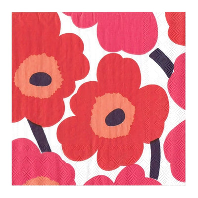 Se Marimekko Unikko servietter 33x33 cm 20-pak Rød ✔ Kæmpe udvalg i Marimekko ✔ Hurtig levering: 1 - 2 Hverdage samt billig fragt - Varenummer: KTT-43230-04 og barcode / Ean: '686423573576 på lager - Udsalg på Servering - Serveringstilbehør - Servietter Spar op til 59% - Over 1150 kendte brands på udsalg