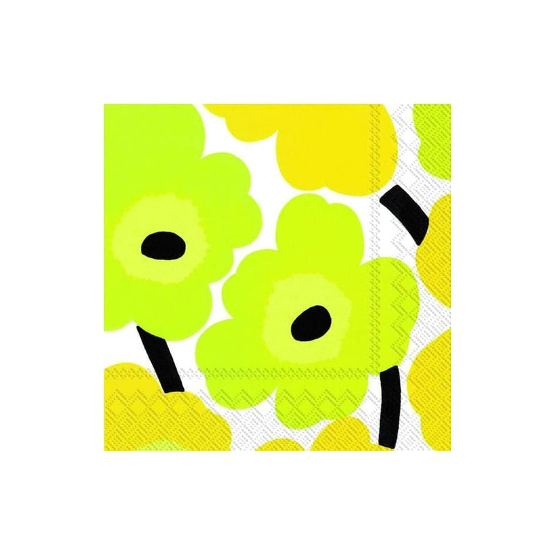 Se Marimekko Unikko servietter 33x33 cm 20-pak Gul ✔ Kæmpe udvalg i Marimekko ✔ Hurtig levering: 1 - 2 Hverdage samt billig fragt - Varenummer: KTT-43230-12 og barcode / Ean: &