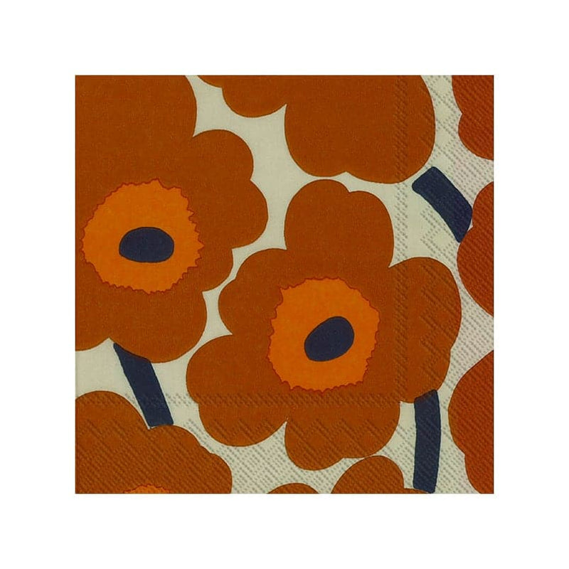 Se Marimekko Unikko servietter 33x33 cm 20-pak Terracotta ✔ Kæmpe udvalg i Marimekko ✔ Hurtig levering: 1 - 2 Hverdage samt billig fragt - Varenummer: KTT-43230-18 og barcode / Ean: &