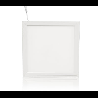 18W LED panel - Hul: 28 x 28 cm, Mål: 29,5 x 29,5 cm, 230V - Dæmpbar : Ikke dæmpbar, Kulør : Varm