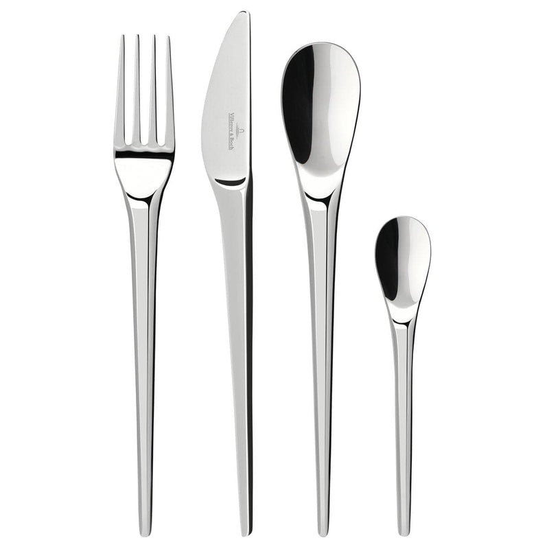 Se Villeroy & Boch NewMoon bestik 24 dele Rustfrit stål ✔ Kæmpe udvalg i Villeroy & Boch ✔ Hurtig levering: 1 - 2 Hverdage samt billig fragt - Varenummer: KTT-44514-01 og barcode / Ean: &