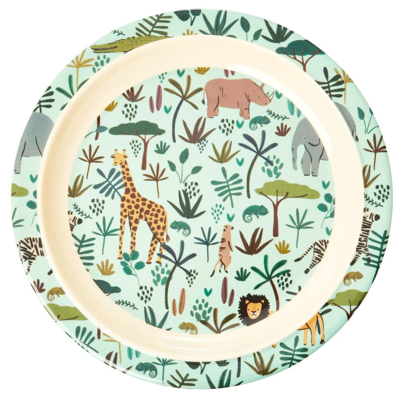 Se RICE Rice børnetallerken Jungle animals Green/Multi ✔ Kæmpe udvalg i RICE ✔ Hurtig levering: 1 - 2 Hverdage samt billig fragt - Varenummer: KTT-45019-02 og barcode / Ean: &