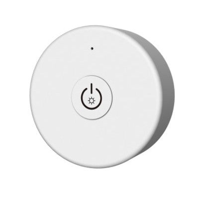 LEDlife rWave rund mini fjernbetjening - 1 zone, inkl. magnetholder