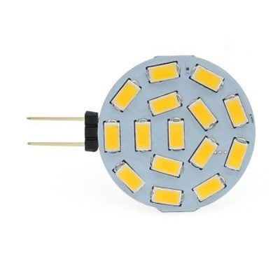 2,6W LED pære - 12V/24V, G4 - Dæmpbar : Dæmpbar, Kulør : Varm