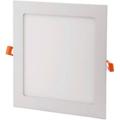 18W LED indbygningspanel - Hul: 20,1 x 20,1 cm, Mål: 22 x 22 cm, 230V - Dæmpbar : Ikke dæmpbar, Kulør : Varm