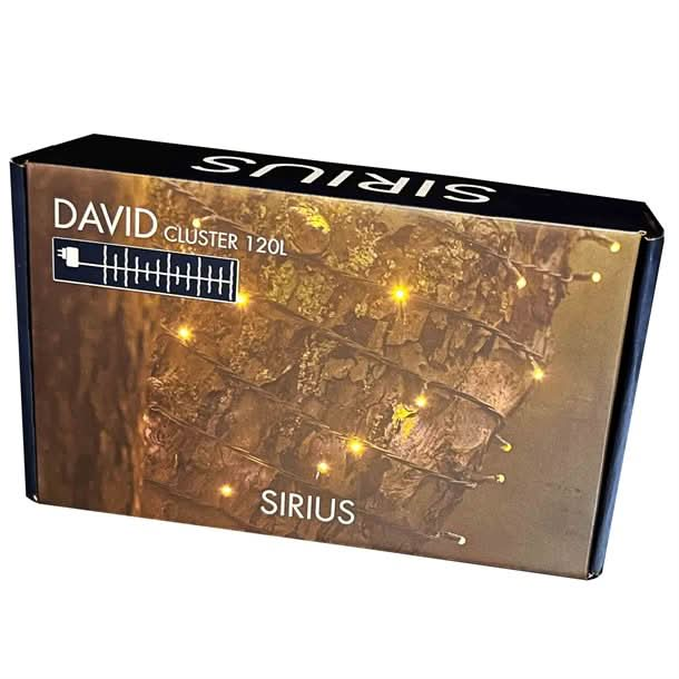 Se Sirius David lyskæde med 120 LED&