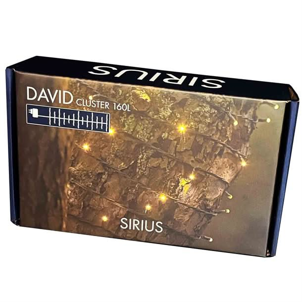 Se Sirius David lyskæde med 160 LED&