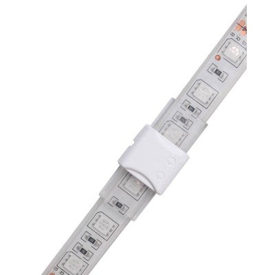 Vandtæt samler til LED strip - 10mm, RGB, IP68, 5V-24V