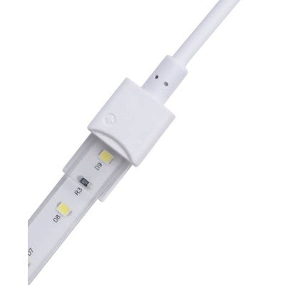 Vandtæt startstik til LED strip - 8mm, enkeltfarvet, IP68, 5V-24V