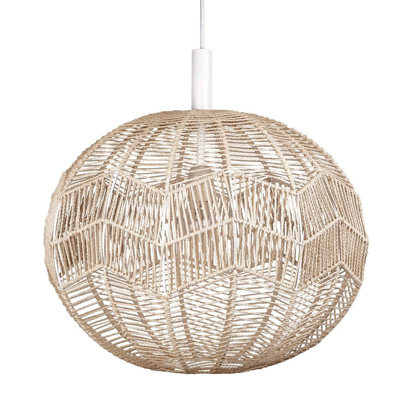 Se Globen Lighting Missy pendel Ø45 cm Natur/Hvid ❤ Kæmpe udvalg i Globen Lighting ❤ Hurtig levering: 1 - 2 Hverdage samt billig fragt - Varenummer: NDN-47205-01 og barcode / Ean: &