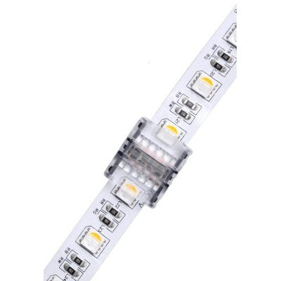 Samler til LED strip - 12mm, RGB+W, IP65, 5V-24V