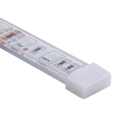 Silikone endeprop til LED strip - 12mm, IP67 & IP68