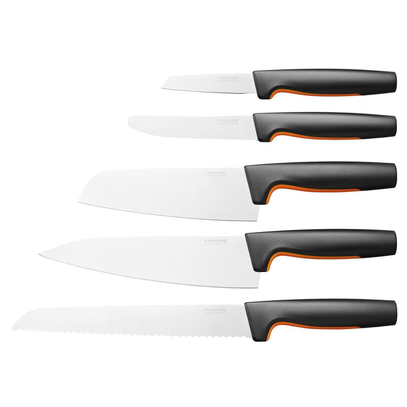 Se Fiskars Functional Form knivsæt stort 5 dele ✔ Kæmpe udvalg i Fiskars ✔ Hurtig levering: 1 - 2 Hverdage samt billig fragt - Varenummer: KTT-47535-01 og barcode / Ean: &