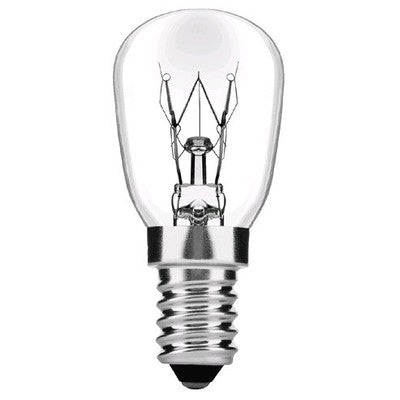 Ovnpære E14 - 25W Halogen pære, 130lm, maks. 300Â°C