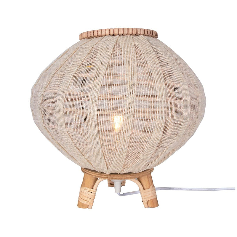 Se Globen Lighting Borneo bordlampe Ø30 cm Natur ❤ Kæmpe udvalg i Globen Lighting ❤ Hurtig levering: 1 - 2 Hverdage samt billig fragt - Varenummer: NDN-502512-01 og barcode / Ean: &
