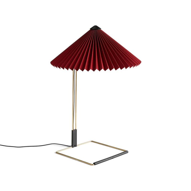 Se HAY Matin table bordlampe Ø38 cm Oxide red shade ❤ Kæmpe udvalg i HAY ❤ Hurtig levering: 1 - 2 Hverdage samt billig fragt - Varenummer: NDN-503371-01 og barcode / Ean: &
