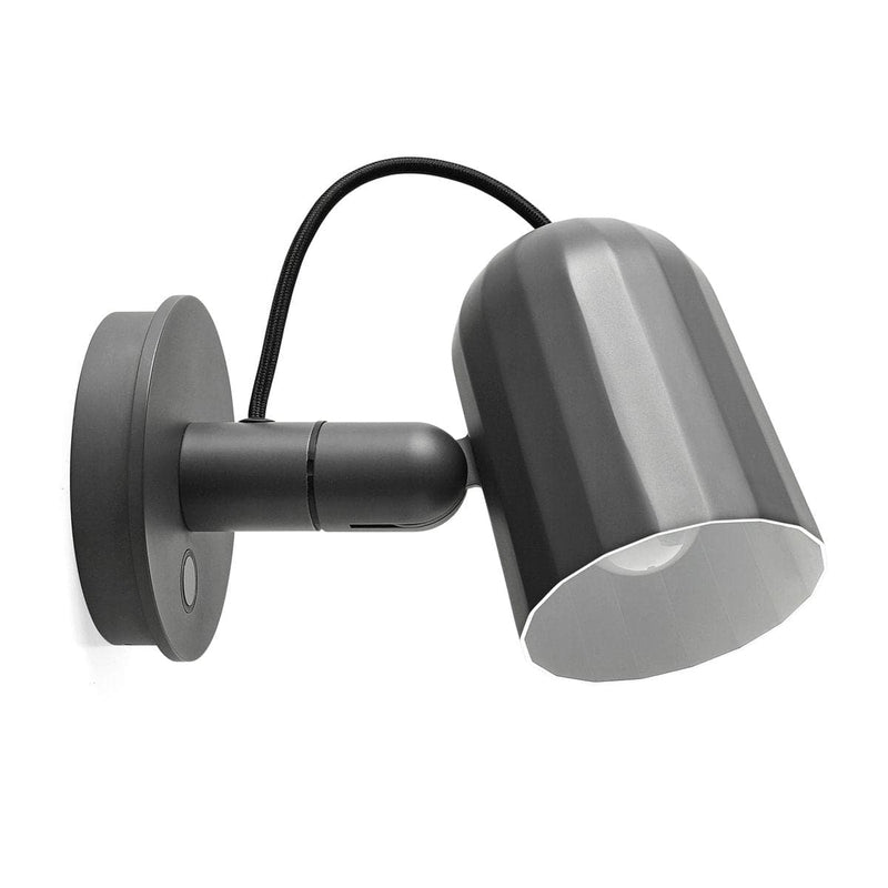 Se HAY Noc wall button væglampe Mørkegrå ❤ Kæmpe udvalg i HAY ❤ Hurtig levering: 1 - 2 Hverdage samt billig fragt - Varenummer: NDN-503421-01 og barcode / Ean: &