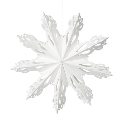 Se Broste Copenhagen Snowflake juledekoration White Ø30 cm ❤ Kæmpe udvalg i Broste Copenhagen ❤ Hurtig levering: 1 - 2 Hverdage samt billig fragt - Varenummer: NDN-505593-01 og barcode / Ean: '5710688174959 på lager - Udsalg på Home & Garden - Decor Spar op til 53% - Over 1354 design brands på udsalg