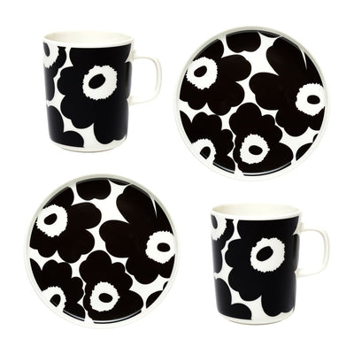 Se Marimekko Unikko morgenmadssæt Hvid-sort ✔ Kæmpe udvalg i Marimekko ✔ Hurtig levering: 1 - 2 Hverdage samt billig fragt - Varenummer: KTT-508061-01 og barcode / Ean: '6411254723562 på lager - Udsalg på Servering - Tallerkner - Service & startsæt Spar op til 59% - Over 1150 kendte brands på udsalg