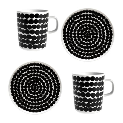 Se Marimekko Räsymatto morgenmadssæt Hvid-sort ✔ Kæmpe udvalg i Marimekko ✔ Hurtig levering: 1 - 2 Hverdage samt billig fragt - Varenummer: KTT-508062-01 og barcode / Ean: '6411254723555 på lager - Udsalg på Servering - Tallerkner - Service & startsæt Spar op til 58% - Over 1150 kendte brands på udsalg