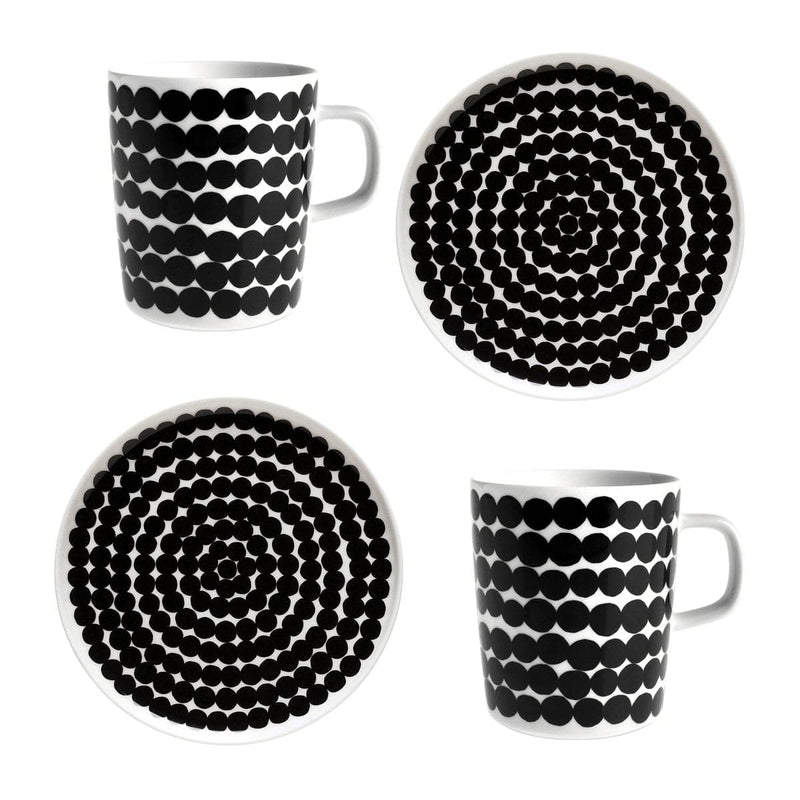 Se Marimekko Räsymatto morgenmadssæt Hvid-sort ✔ Kæmpe udvalg i Marimekko ✔ Hurtig levering: 1 - 2 Hverdage samt billig fragt - Varenummer: KTT-508062-01 og barcode / Ean: &