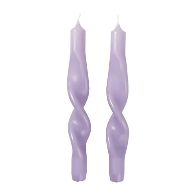 Se Broste Copenhagen Twist twisted candles snoede lys 23 cm 2-pak Orchid light purple ❤ Kæmpe udvalg i Broste Copenhagen ❤ Hurtig levering: 1 - 2 Hverdage samt billig fragt - Varenummer: NDN-508990-01 og barcode / Ean: '5710688193745 på lager - Udsalg på Home & Garden - Decor - Home Fragrances - Candles Spar op til 61% - Over 1300 kendte brands på udsalg