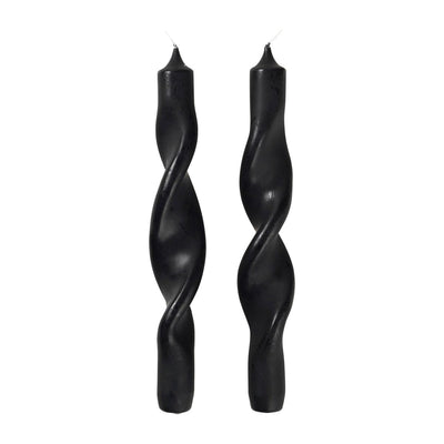 Se Broste Copenhagen Twist twisted candles snoede lys 23 cm 2-pak Simply black ❤ Kæmpe udvalg i Broste Copenhagen ❤ Hurtig levering: 1 - 2 Hverdage samt billig fragt - Varenummer: NDN-508998-01 og barcode / Ean: '5710688198092 på lager - Udsalg på Home & Garden - Decor - Home Fragrances - Candles Spar op til 54% - Over 1300 kendte brands på udsalg