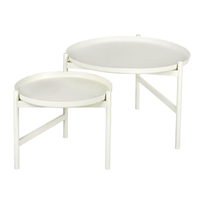 Se Broste Copenhagen Turner table sidebord Ø70 cm White ❤ Kæmpe udvalg i Broste Copenhagen ❤ Hurtig levering: 1 - 2 Hverdage samt billig fragt - Varenummer: NDN-509027-01 og barcode / Ean: '5710688198573 på lager - Udsalg på Furniture - Tables - Accent Tables - End Tables Spar op til 65% - Over 1300 kendte brands på udsalg