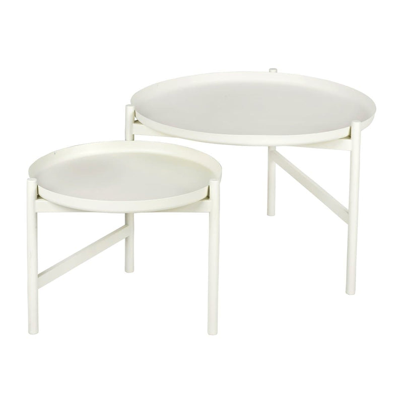 Se Broste Copenhagen Turner table sidebord Ø70 cm White ❤ Kæmpe udvalg i Broste Copenhagen ❤ Hurtig levering: 1 - 2 Hverdage samt billig fragt - Varenummer: NDN-509027-01 og barcode / Ean: &