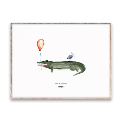 Se Paper Collective Coco the Crocodile plakat 30x40 cm ❤ Kæmpe udvalg i Paper Collective ❤ Hurtig levering: 1 - 2 Hverdage samt billig fragt - Varenummer: NDN-509214-01 og barcode / Ean: '5713450005512 på lager - Udsalg på Home & Garden - Decor - Artwork - Posters, Prints, & Visual Artwork Spar op til 59% - Over 1300 kendte brands på udsalg