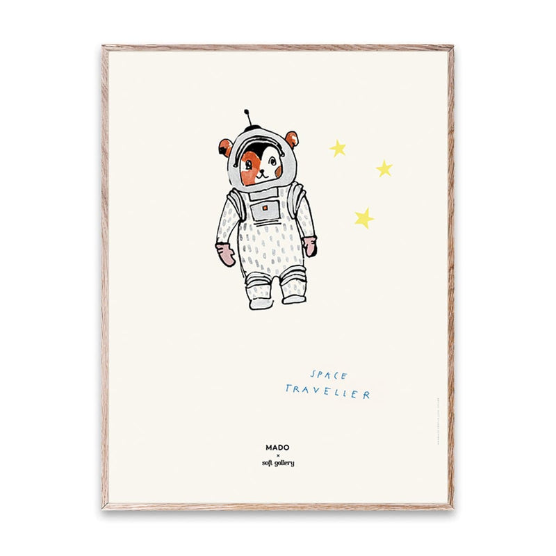 Se Paper Collective Space Traveller plakat 30x40 cm ✔ Kæmpe udvalg i Paper Collective ✔ Hurtig levering: 1 - 2 Hverdage samt billig fragt - Varenummer: KTT-509219-01 og barcode / Ean: &