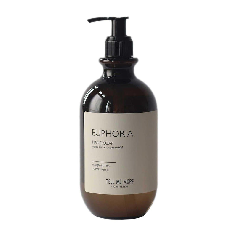 Se Tell Me More Håndsæbe 480 ml Euphoria ✔ Kæmpe udvalg i Tell Me More ✔ Hurtig levering: 1 - 2 Hverdage samt billig fragt - Varenummer: KTT-509244-01 og barcode / Ean: &