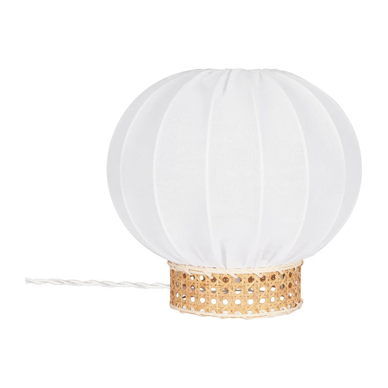 Se Globen Lighting Yokohama bordlampe Ø30 cm Hvid/Natur ❤ Kæmpe udvalg i Globen Lighting ❤ Hurtig levering: 1 - 2 Hverdage samt billig fragt - Varenummer: NDN-509584-01 og barcode / Ean: &