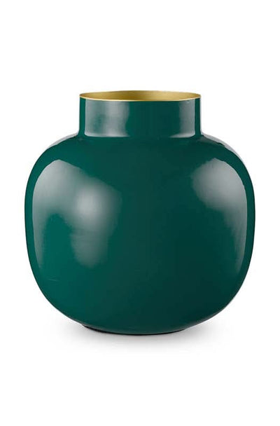 Se tilbud på Vase Metal Round Dark Green 25cm! Billigt udsalg på Pip Studio. Hurtig levering, 1-2 hverdage. Varenummer: CADEC-51.102.020. Spar op til 52%.