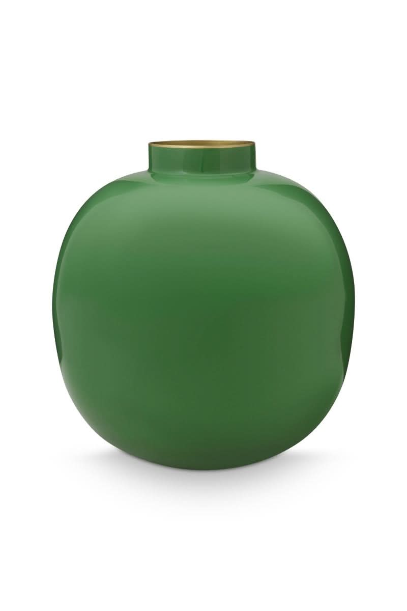 Se billigt tilbud på Vase Metal Green 23cm! Udsalg på Pip Studio. Hurtig levering, billig fragt. Varenummer: CADEC-51.102.063. Spar op til 57%.