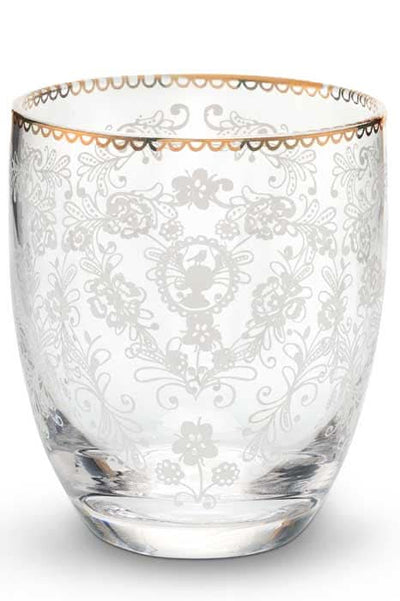 Se Water Glass Floral 280ml på tilbud! Billigt udsalg på Pip Studio. Hurtig levering, 1-2 hverdage. Spar op til 52%.