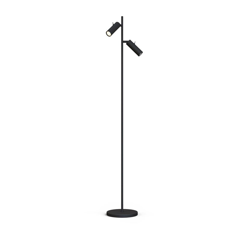 Se Belid Cato Slim gulvlampe dobbelt Mat sort/LED ❤ Kæmpe udvalg i Belid ❤ Hurtig levering: 1 - 2 Hverdage samt billig fragt - Varenummer: NDN-510954-01 og barcode / Ean: &