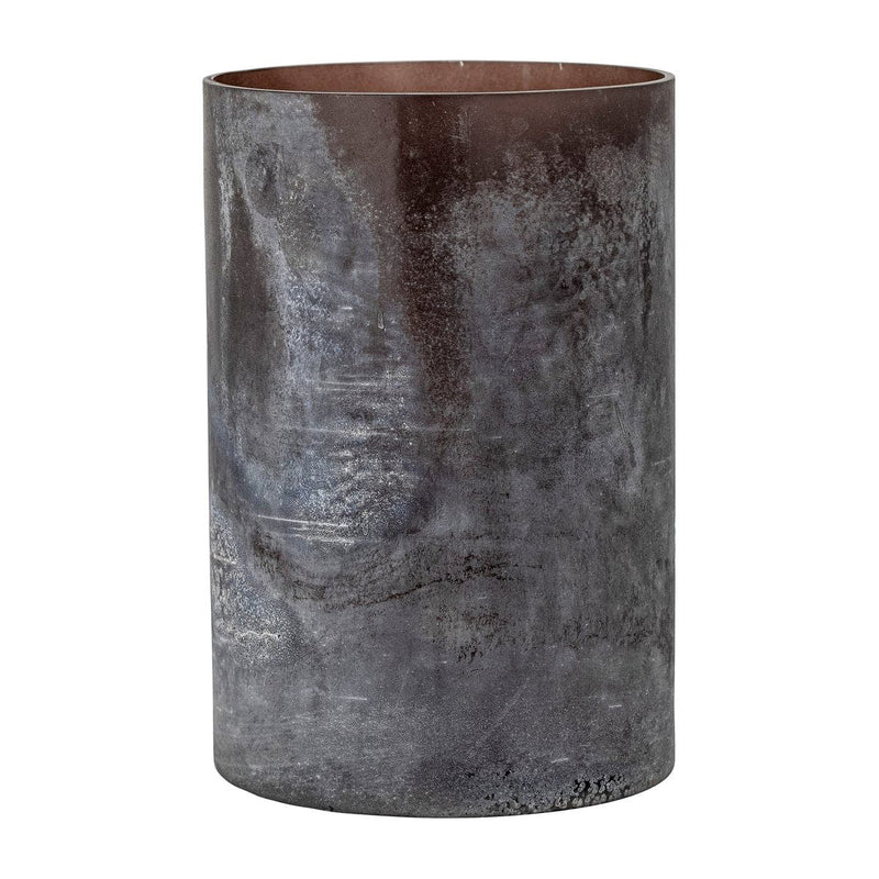 Se Bloomingville Macha fyrfadsstage/vase Ø15 cm Lilla/Brun ❤ Kæmpe udvalg i Bloomingville ❤ Hurtig levering: 1 - 2 Hverdage samt billig fragt - Varenummer: NDN-511213-01 og barcode / Ean: &