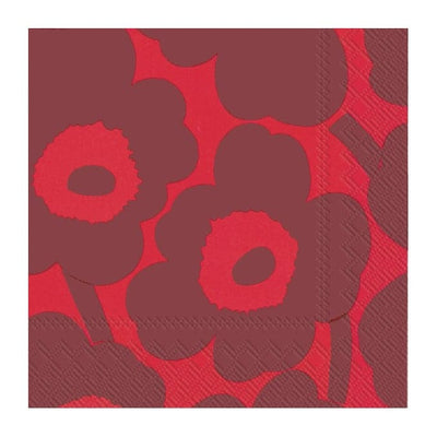 Se Marimekko Unikko servietter 33x33 cm 20-pak Rød/Rød ✔ Kæmpe udvalg i Marimekko ✔ Hurtig levering: 1 - 2 Hverdage samt billig fragt - Varenummer: KTT-511255-01 og barcode / Ean: '686423659911 på lager - Udsalg på Servering - Serveringstilbehør - Servietter Spar op til 51% - Over 785 kendte brands på udsalg