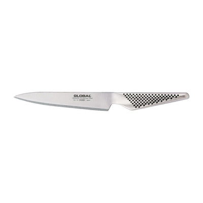 Se Global Global GSF-13 universalkniv 15 cm Rustfrit stål ❤ Kæmpe udvalg i Global ❤ Hurtig levering: 1 - 2 Hverdage samt billig fragt - Varenummer: NDN-511379-01 og barcode / Ean: '4943691613486 på lager - Udsalg på Home & Garden - Kitchen & Dining - Kitchen Tools & Utensils - Kitchen Knives Spar op til 56% - Over 857 kendte brands på udsalg
