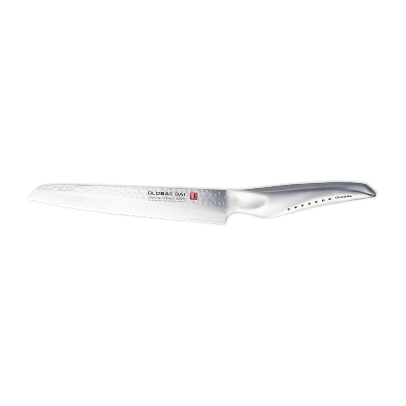 Se Global Global SAI-M04 brødkniv 17 cm Rustfrit stål ✔ Kæmpe udvalg i Global ✔ Hurtig levering: 1 - 2 Hverdage samt billig fragt - Varenummer: KTT-511404-01 og barcode / Ean: &