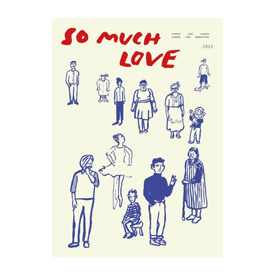 Se Paper Collective So Much Love plakat 30x40 cm ❤ Kæmpe udvalg i Paper Collective ❤ Hurtig levering: 1 - 2 Hverdage samt billig fragt - Varenummer: NDN-511756-01 og barcode / Ean: '5713450014118 på lager - Udsalg på Home & Garden - Decor - Artwork - Posters, Prints, & Visual Artwork Spar op til 66% - Over 785 kendte brands på udsalg