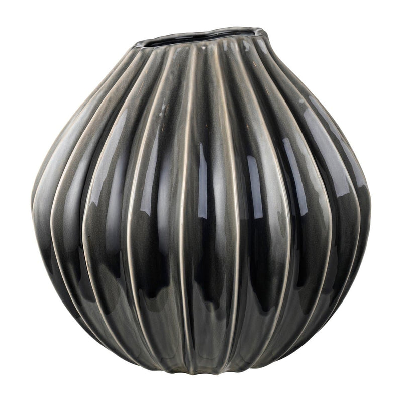 Se Broste Copenhagen Wide vase smoked pearl 40 cm ❤ Kæmpe udvalg i Broste Copenhagen ❤ Hurtig levering: 1 - 2 Hverdage samt billig fragt - Varenummer: NDN-512150-01 og barcode / Ean: &